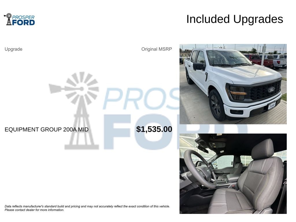 New 2025 Ford F-150 STX Truck SuperCrew Cab