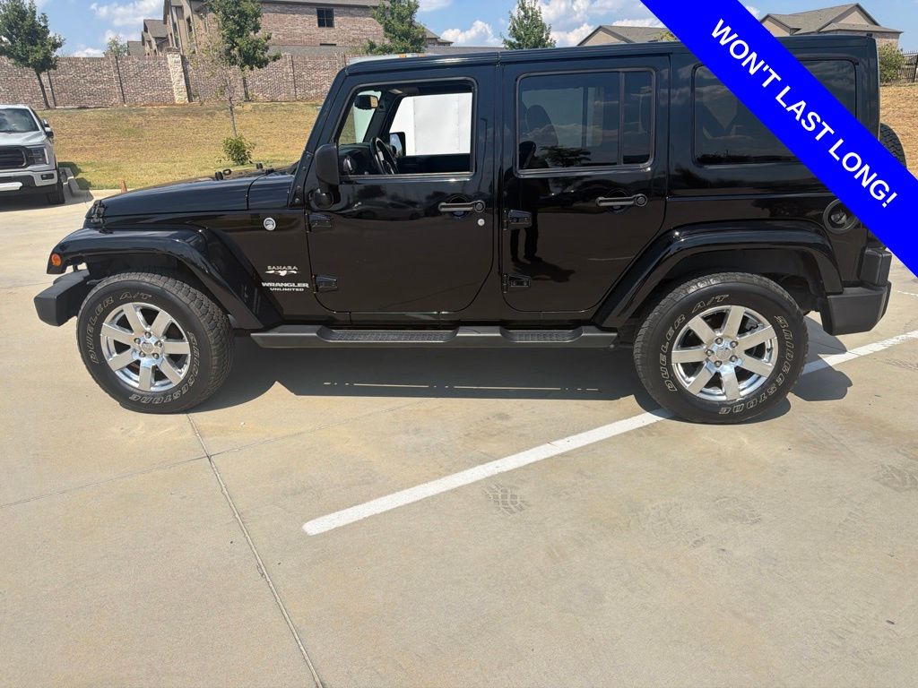 Used 2016 Jeep Wrangler Unlimited Sahara with VIN 1C4BJWEG6GL172475 for sale in Prosper, TX