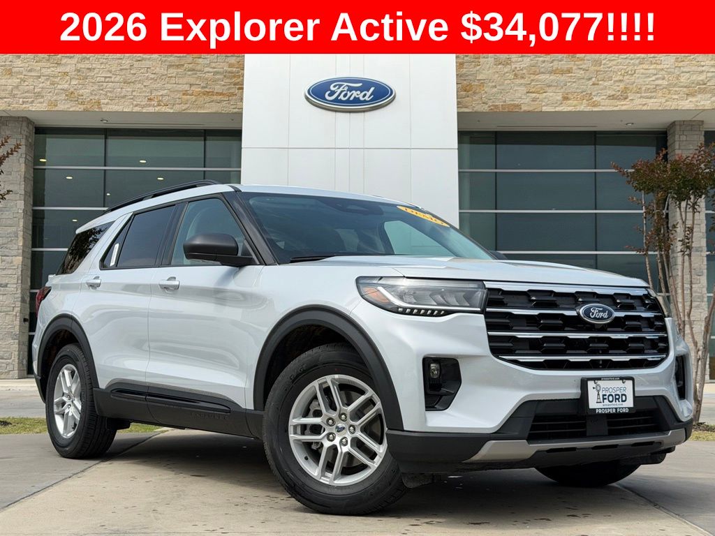 New 2026 Ford Explorer Active