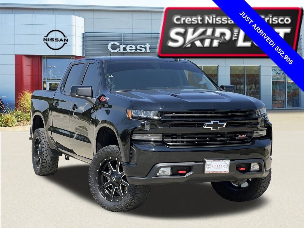Used 2021 Chevrolet Silverado 1500 LT Trail Boss Truck Crew Cab