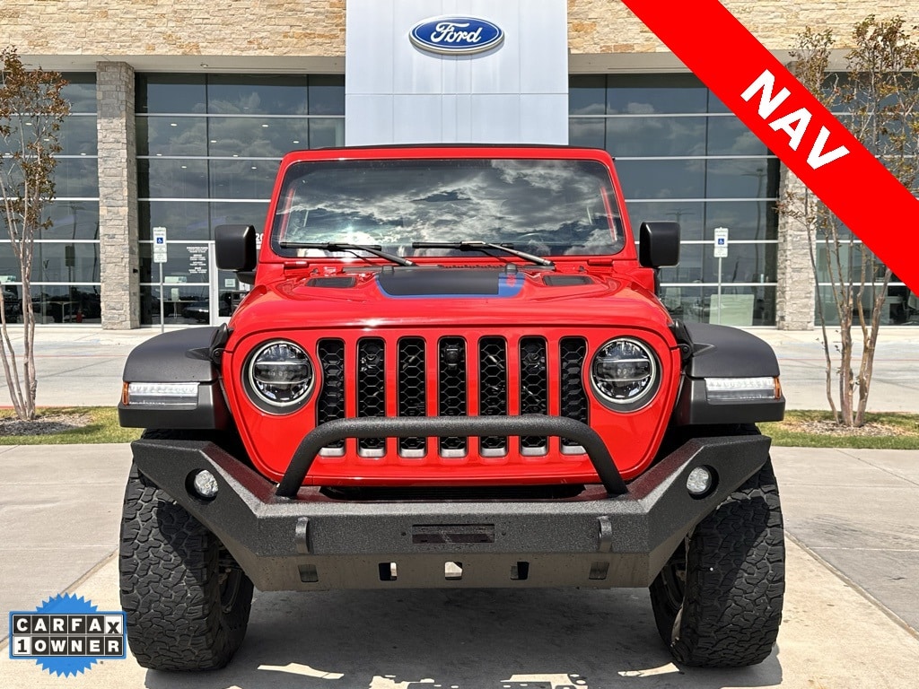 Used 2021 Jeep Wrangler Unlimited Rubicon 4XE with VIN 1C4JJXR6XMW765270 for sale in Prosper, TX