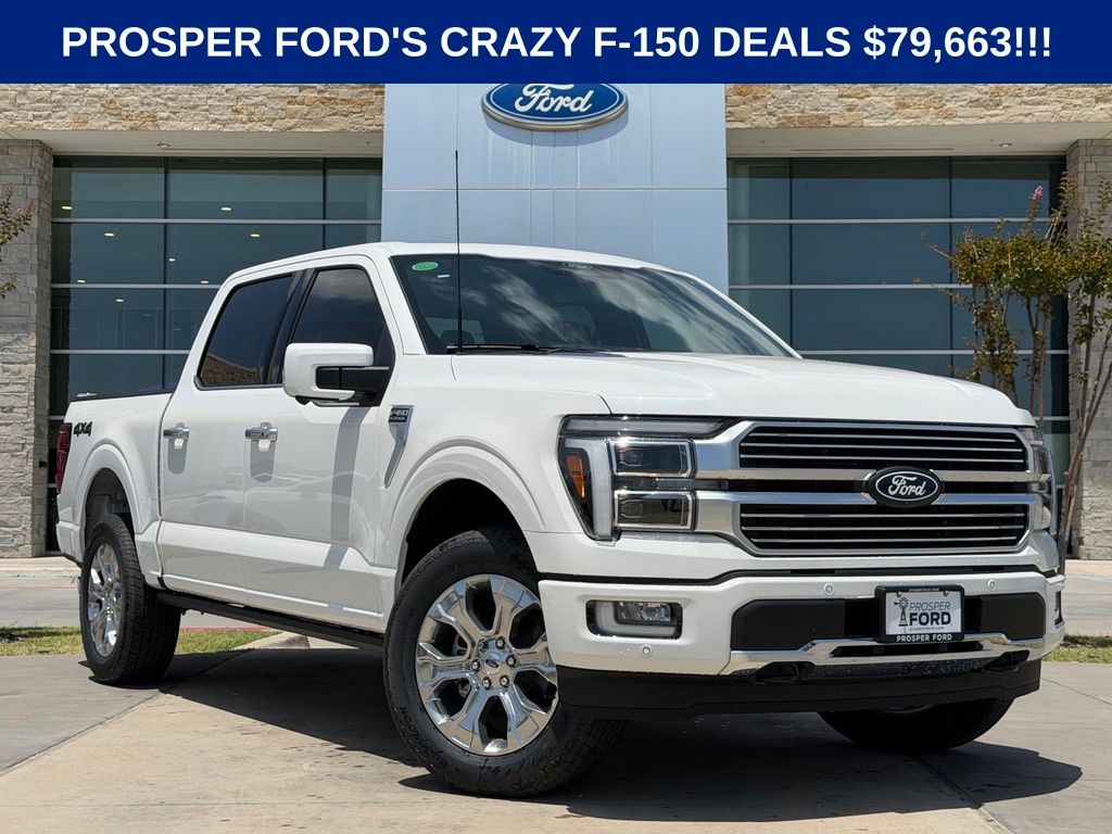 New 2026 Ford F-150 Platinum
