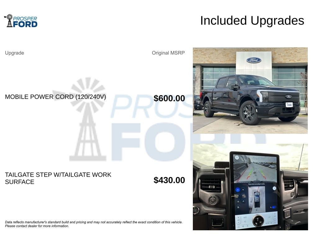 New 2025 Ford F-150 Lightning Flash Truck SuperCrew Cab