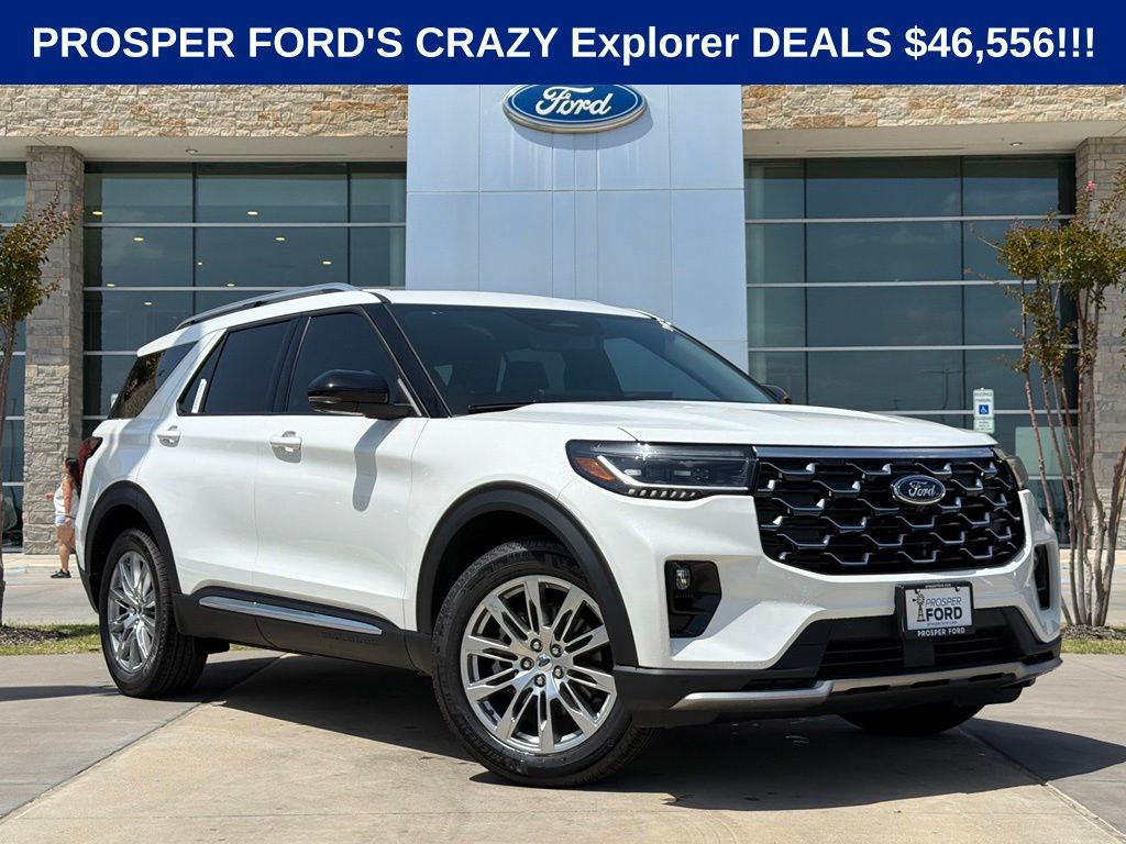 New 2026 Ford Explorer Platinum