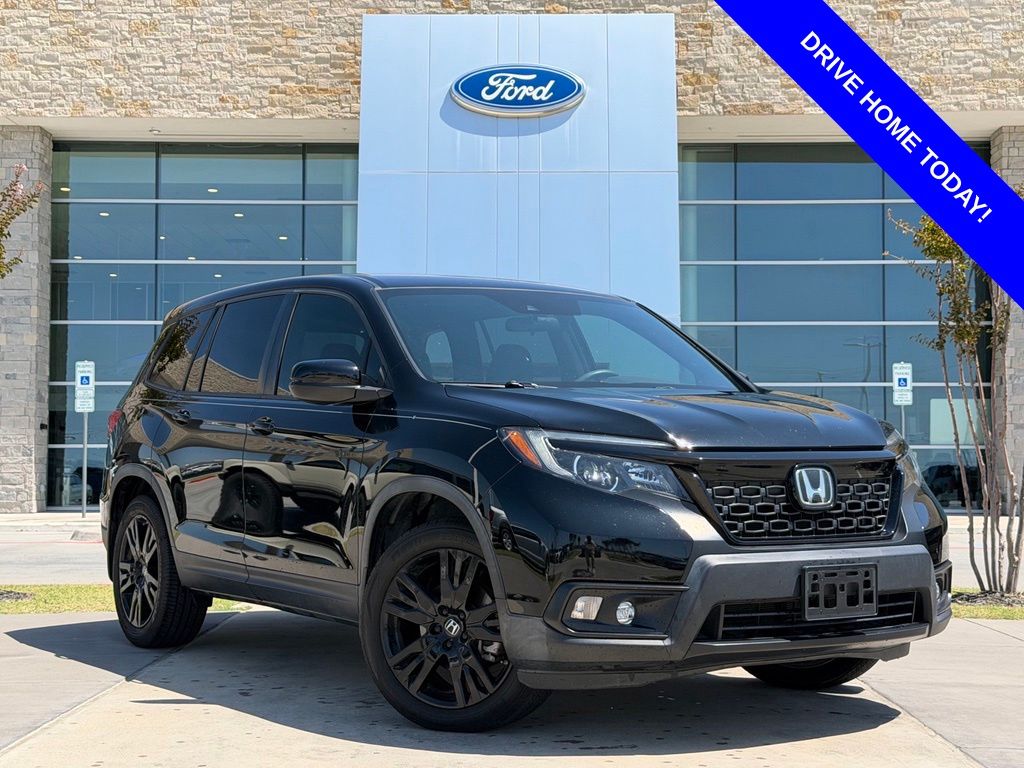 Black 2021 Honda Passport SUV / Crossover Front-Wheel Drive 9-Speed Automatic