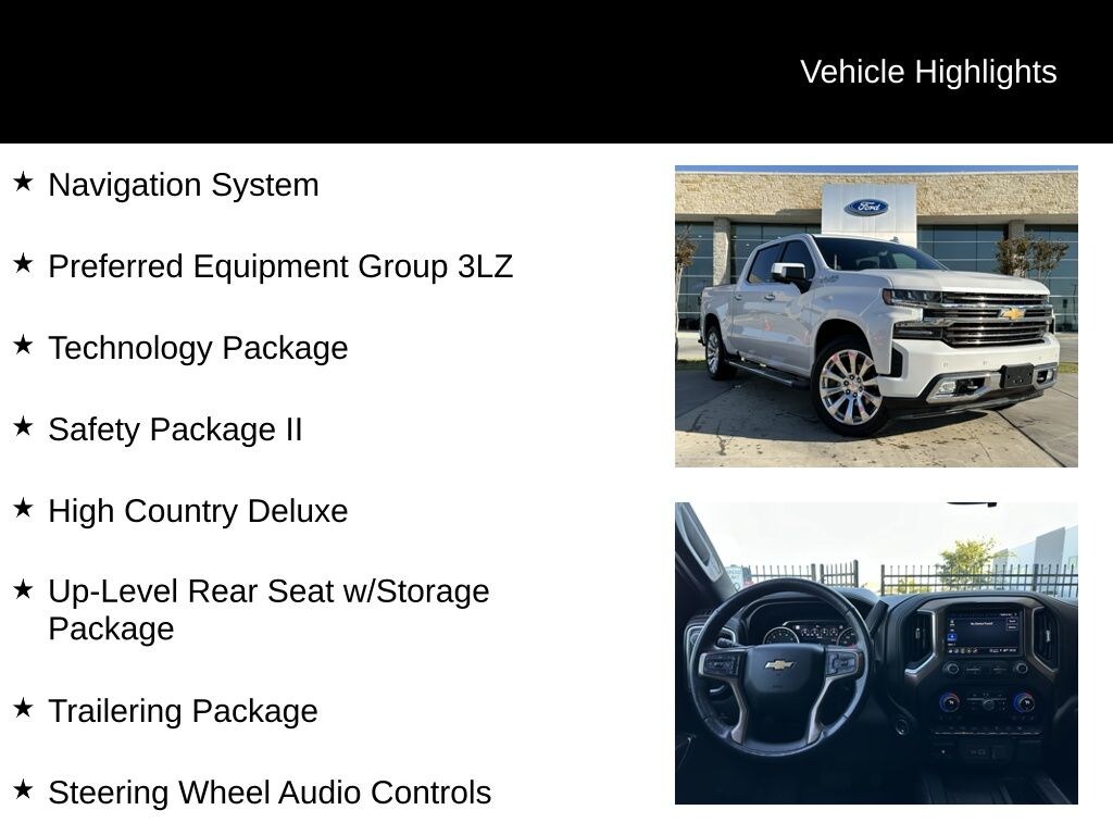 Used 2022 Chevrolet Silverado 1500 LTD High Country Truck Crew Cab