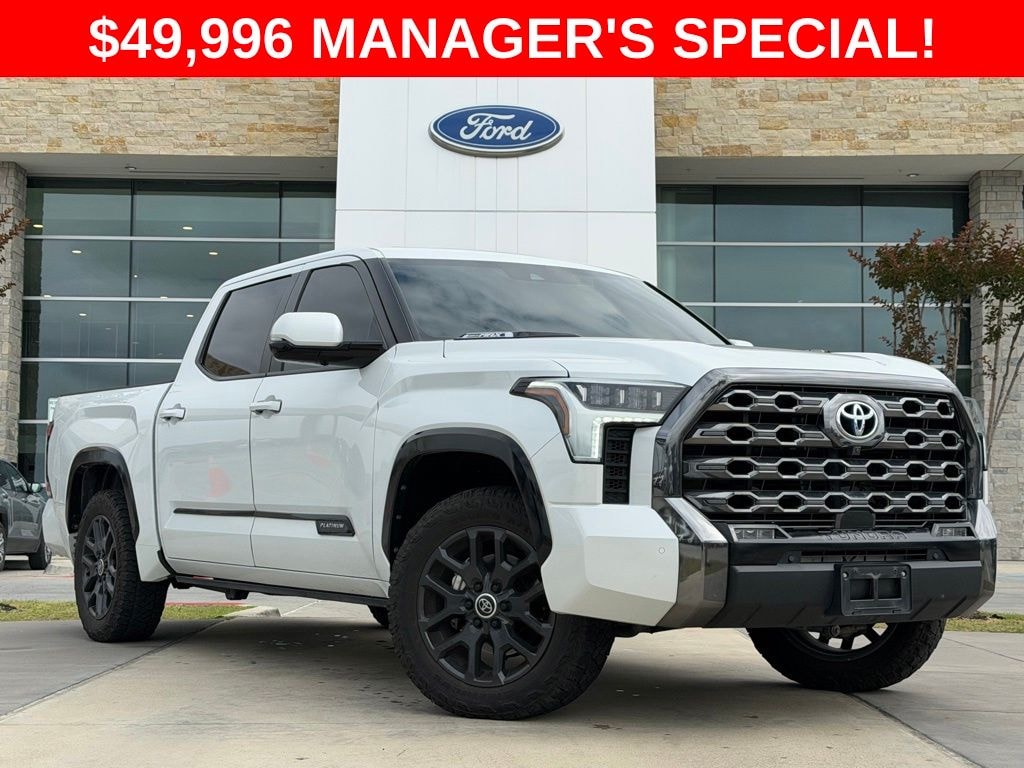 Used 2024 Toyota Tundra i-FORCE MAX Platinum Truck CrewMax