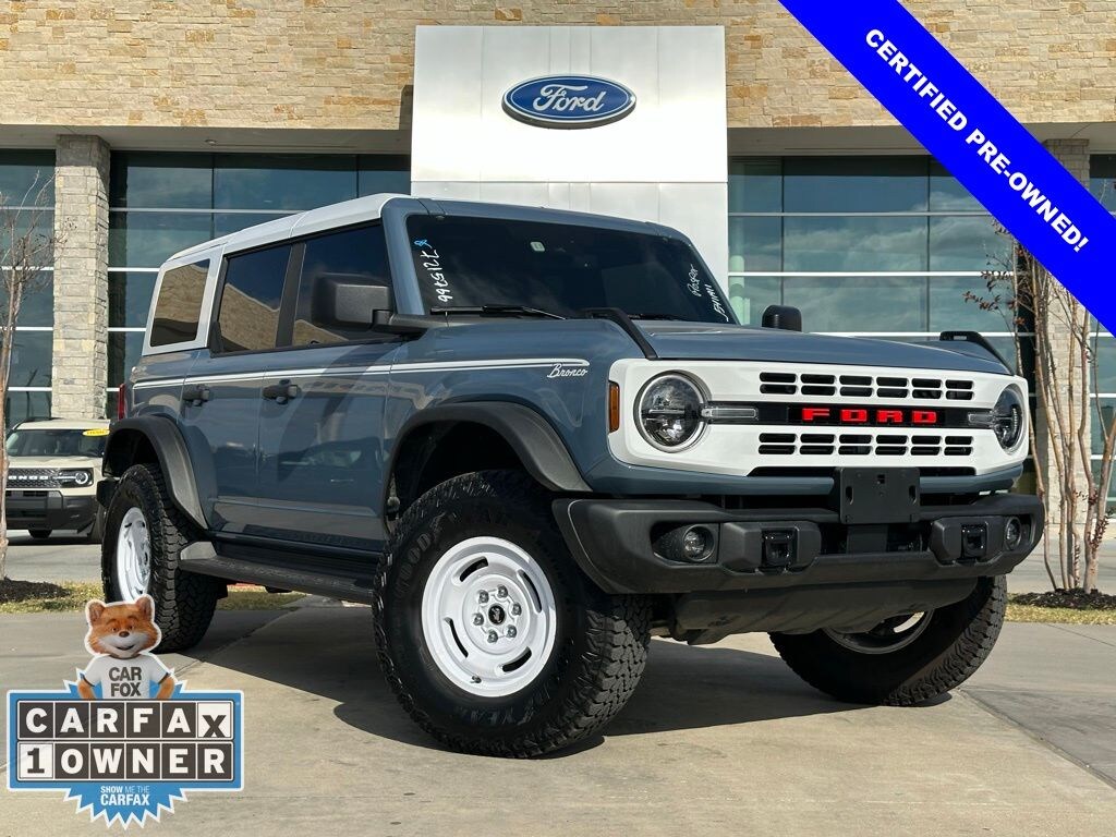 Certified 2025 Ford Bronco Heritage Edition SUV