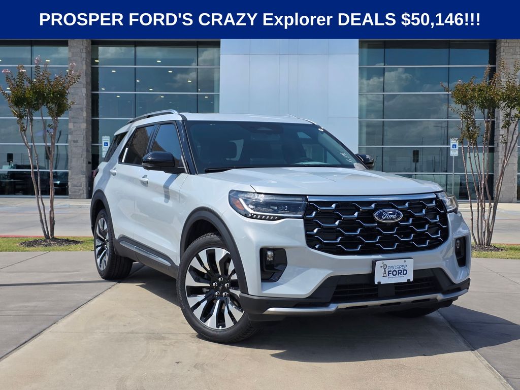 New 2026 Ford Explorer Platinum