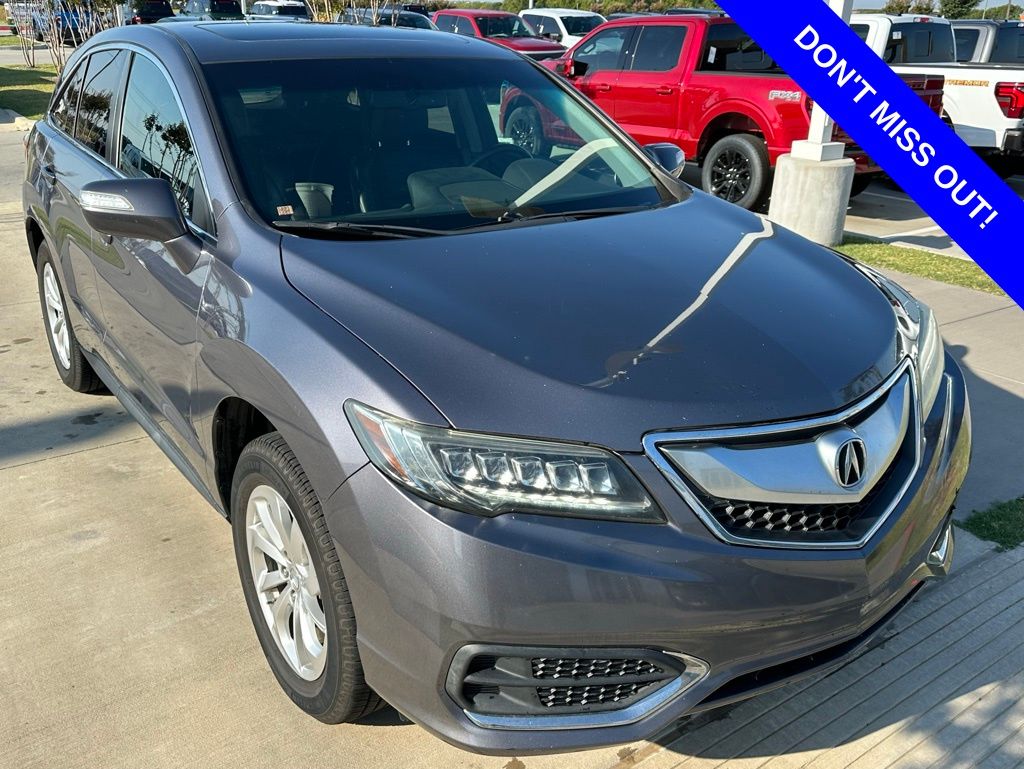Used 2017 Acura RDX Technology Package with VIN 5J8TB4H50HL006195 for sale in Prosper, TX