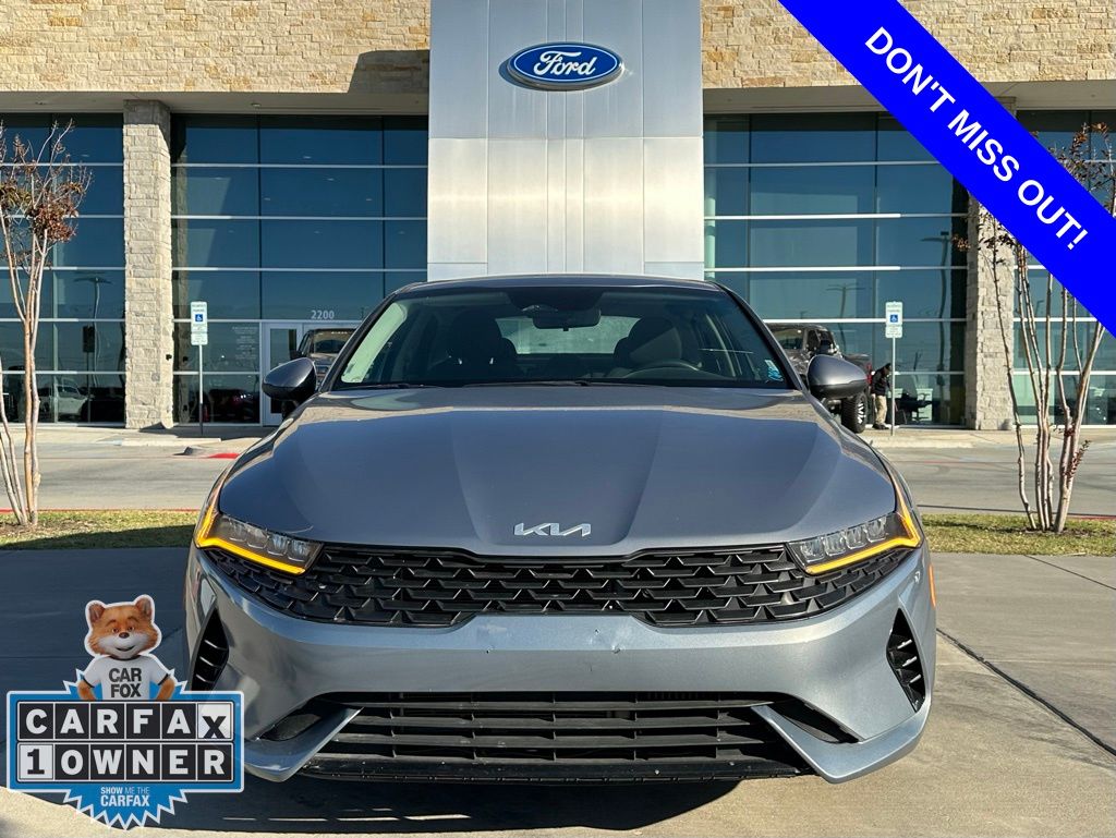 Used 2022 Kia K5 LXS with VIN 5XXG14J22NG100741 for sale in Prosper, TX