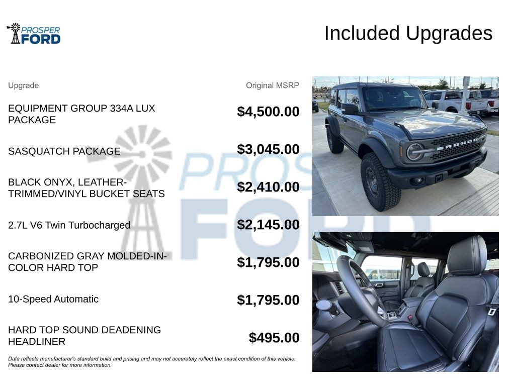 New 2025 Ford Bronco Badlands SUV