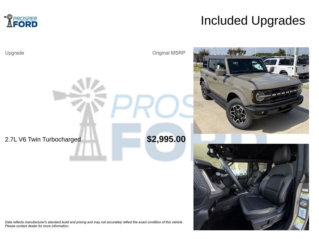 New 2026 Ford Bronco Outer Banks® SUV