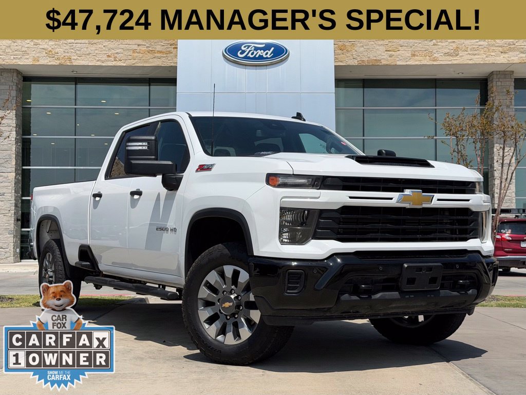 Used 2025 Chevrolet Silverado 2500 HD Custom Truck Crew Cab