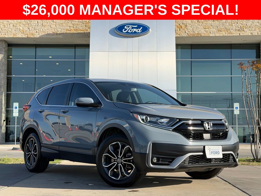 Sonic Gray Pearl 2022 Honda CR-V EX-L AWD SUV / Crossover All-Wheel Drive Continuously Variable Transmission