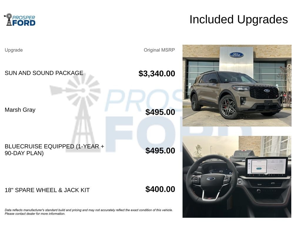 New 2026 Ford Explorer ST SUV