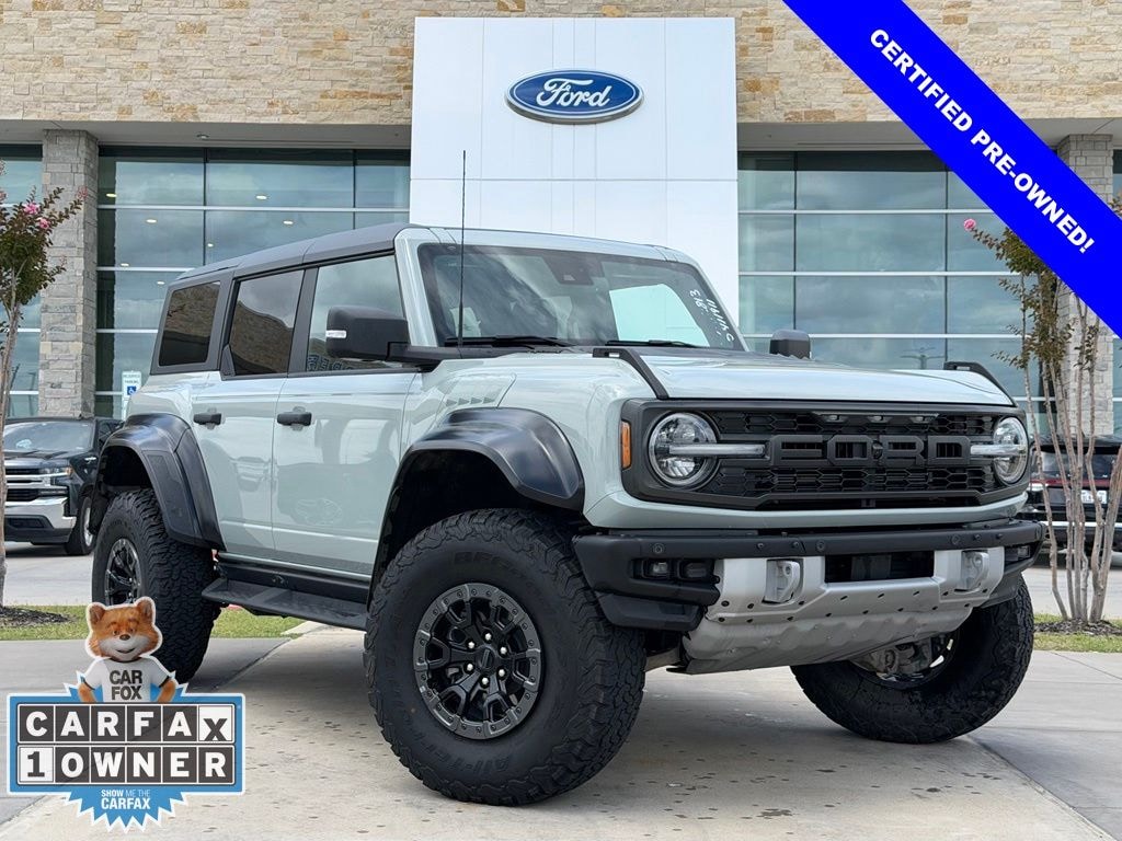 Certified 2023 Ford Bronco Raptor SUV