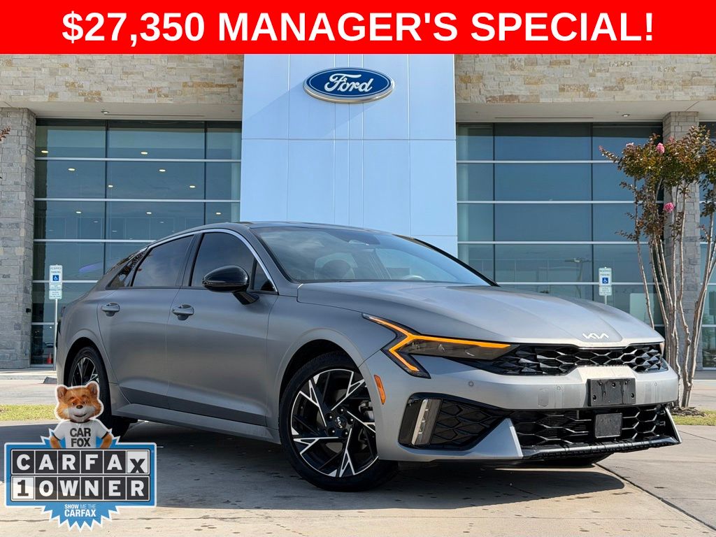 Steel Matte Gray 2025 Kia K5 Sedan Front-Wheel Drive 8-Speed Automatic