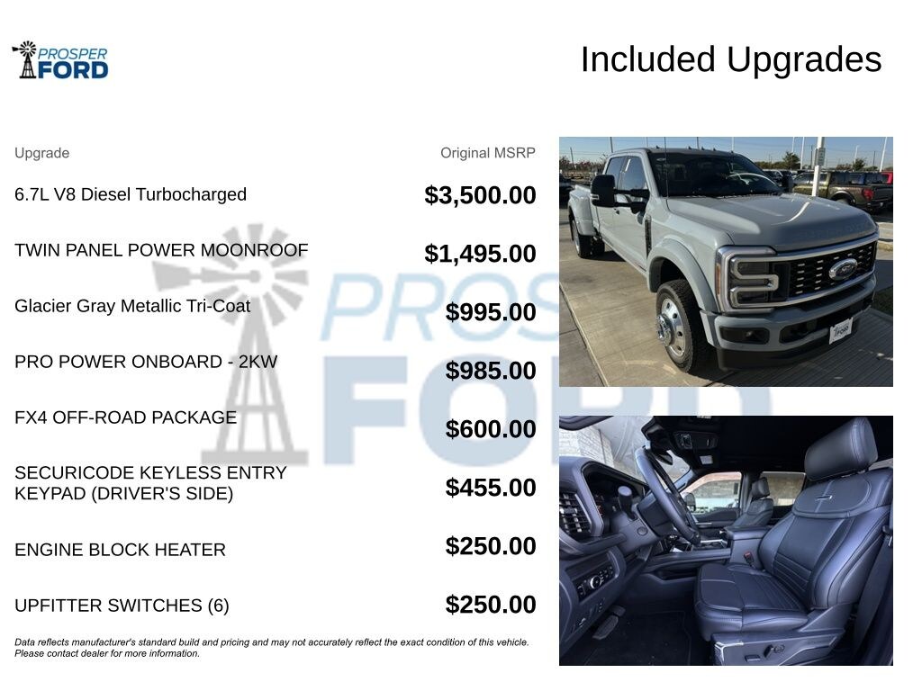 New 2026 Ford F-450 Platinum Truck Crew Cab