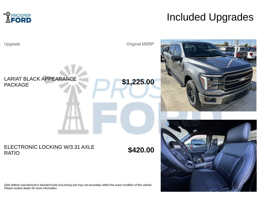 New 2025 Ford F-150 Lariat Truck SuperCrew Cab