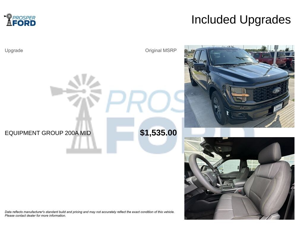 New 2025 Ford F-150 STX Truck SuperCrew Cab