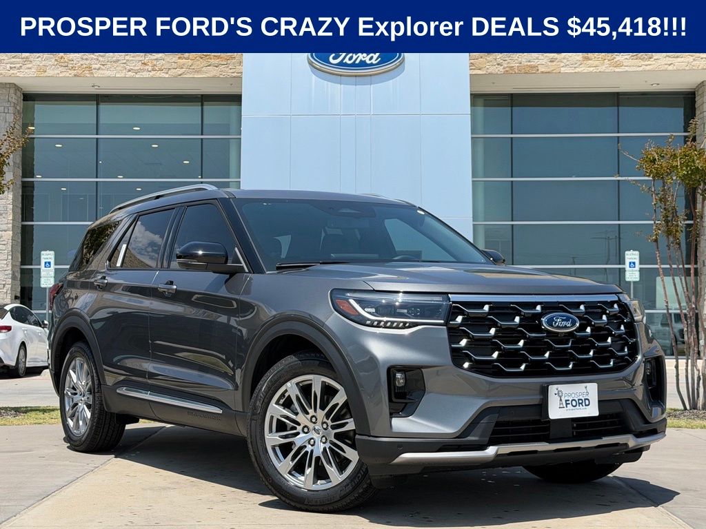 New 2026 Ford Explorer Platinum