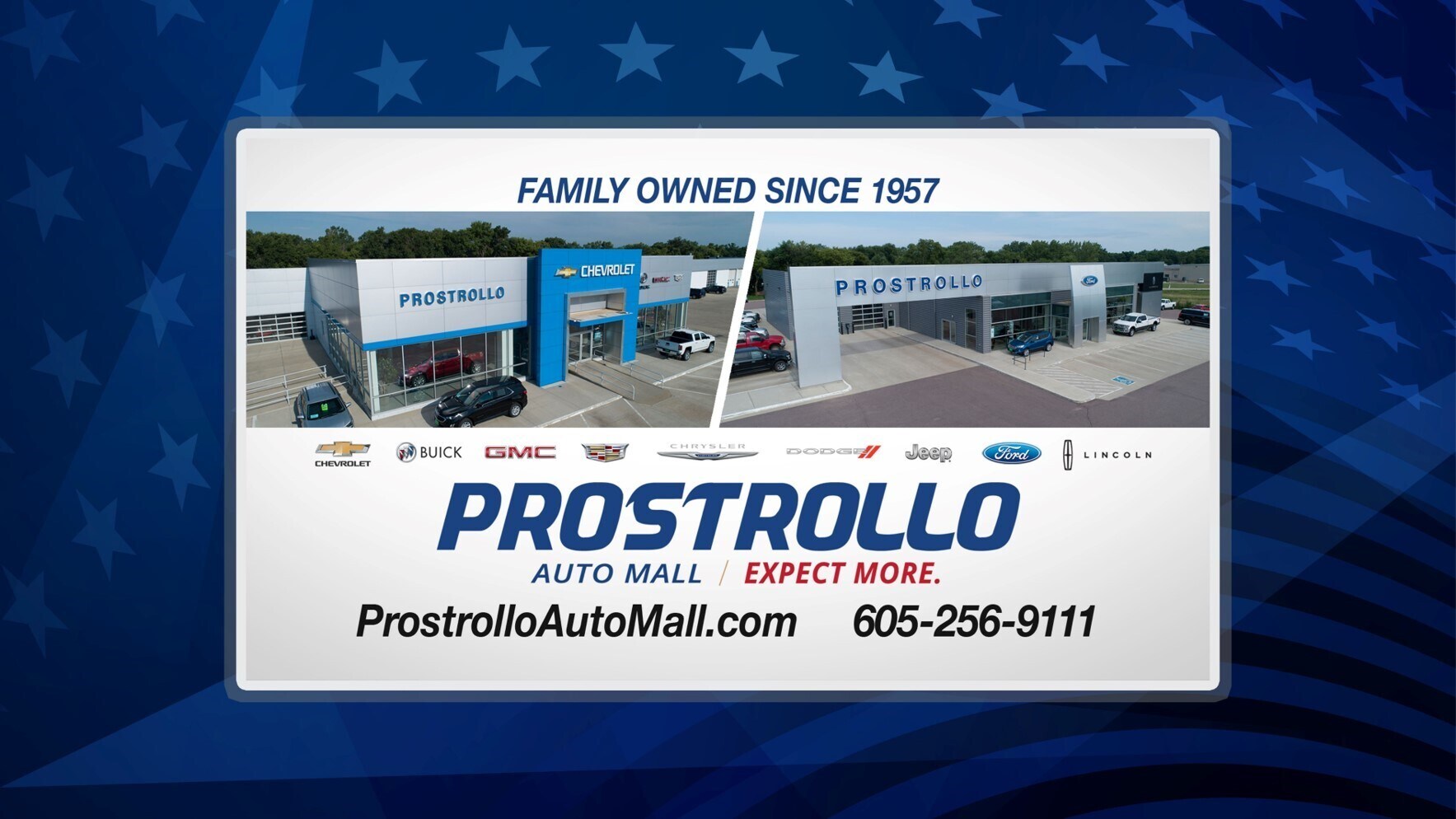 New/Used Car Dealer in Madison, SD Prostrollo Auto Mall