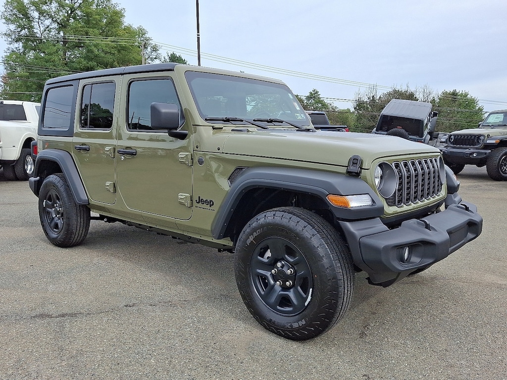 New 2025 Jeep Wrangler 4-Door Sport 4x4 Sport Utility