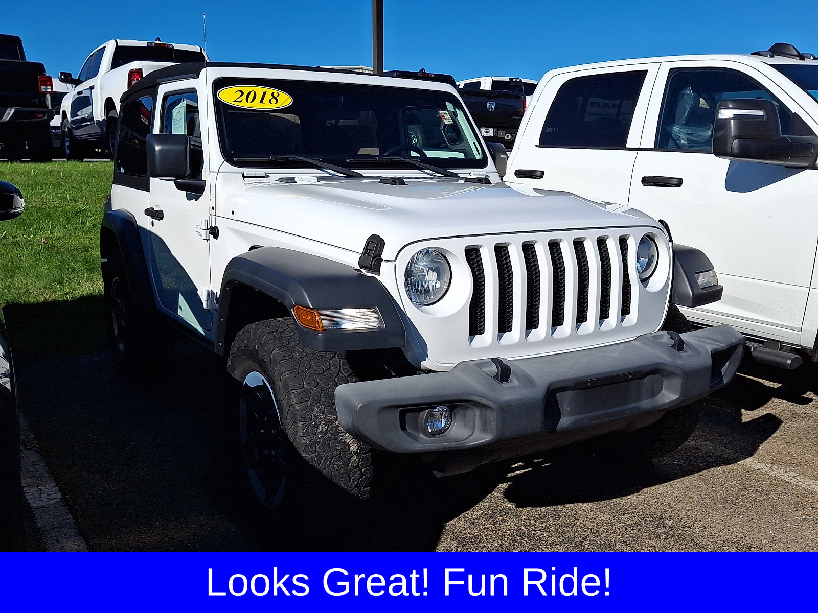 2018 Jeep Wrangler Sport S 4x4 Sport Utility
