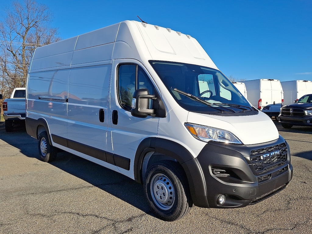 New 2025 Ram Promaster 3500 Cargo Van Tradesman Super High Roof 159 WB EXT w/P Cargo Van