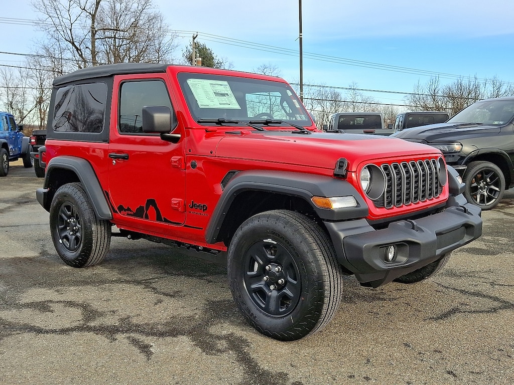 New 2026 Jeep Wrangler 2-Door Sport 4x4 Sport Utility