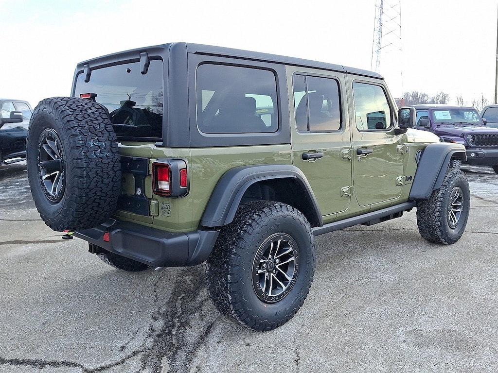 New 2026 Jeep Wrangler 4-Door Willys 4x4 Sport Utility