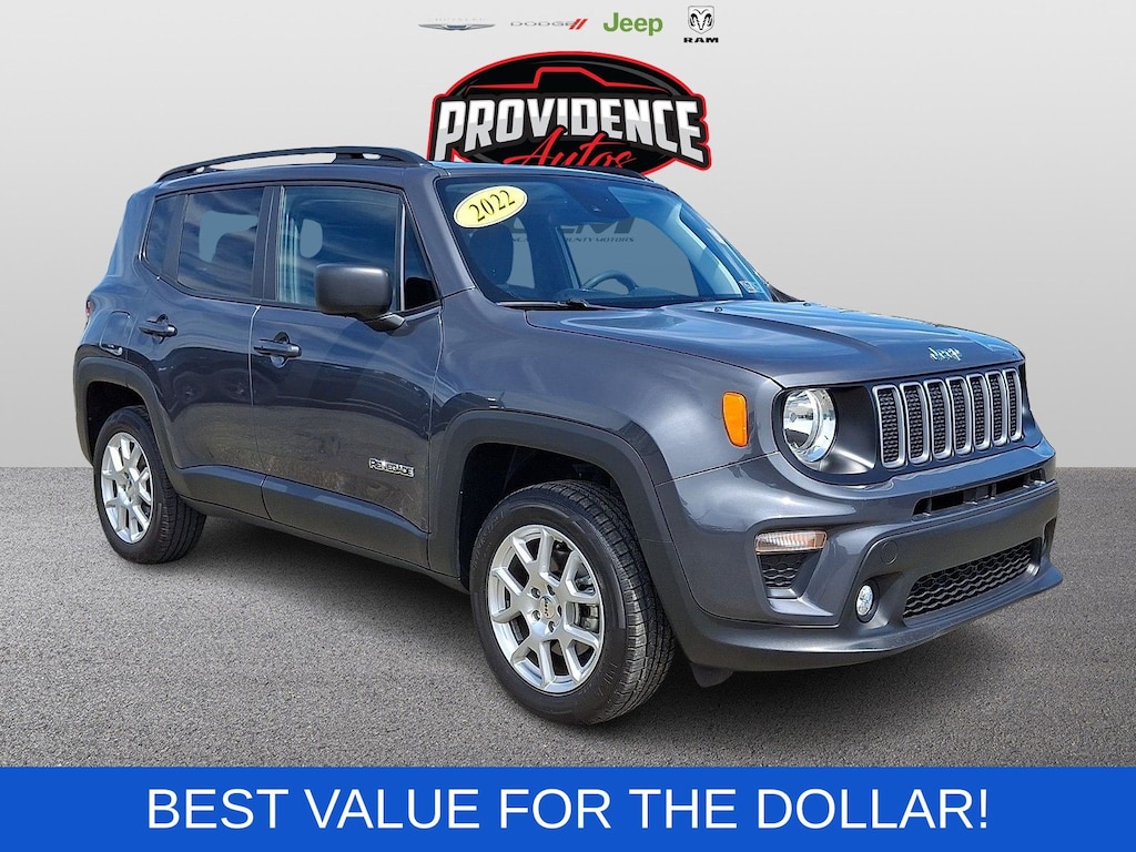 Used 2022 Jeep Renegade Latitude 4x4 Sport Utility