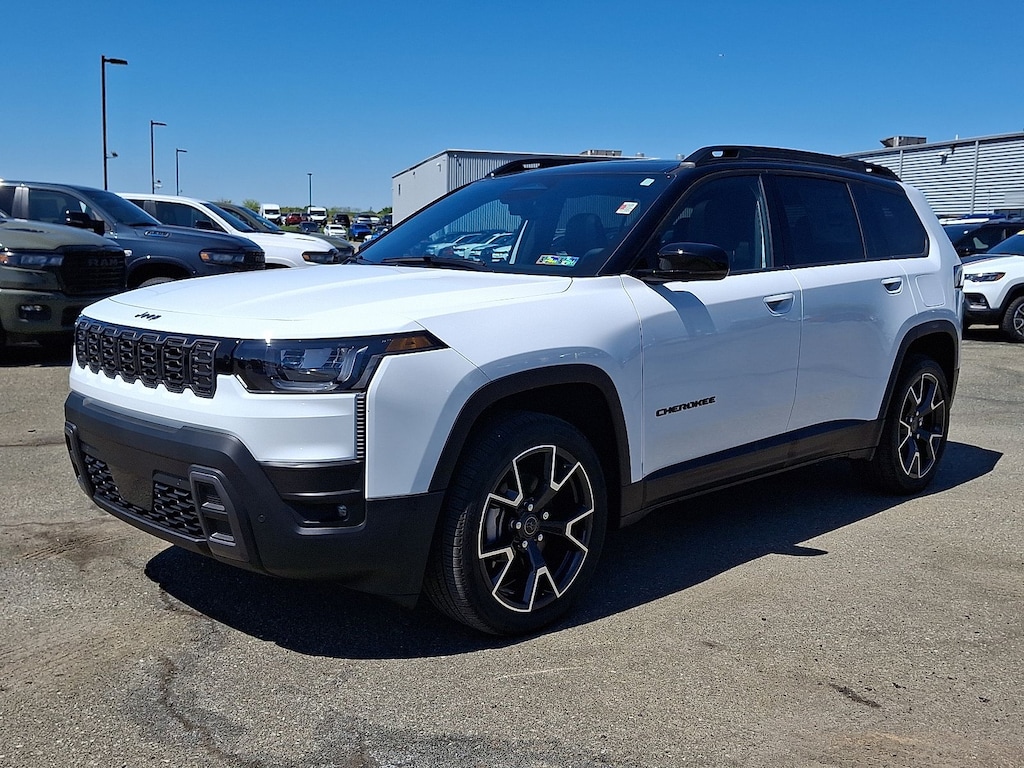New 2026 Jeep Cherokee Overland 4x4 Sport Utility
