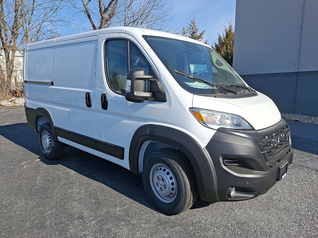 New 2025 Ram Promaster 1500 Cargo Van Tradesman Low Roof 118 WB w/Pass Seat Cargo Van