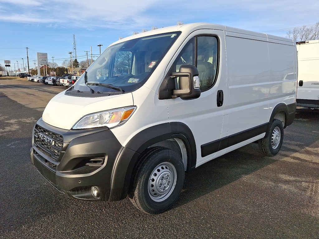 New 2025 Ram Promaster 1500 Cargo Van Tradesman Low Roof 118 WB w/Pass Seat Cargo Van