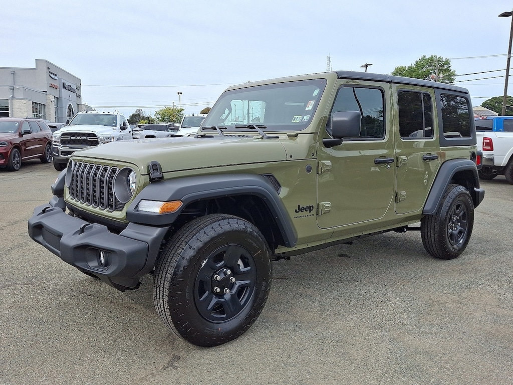 New 2025 Jeep Wrangler 4-Door Sport 4x4 Sport Utility