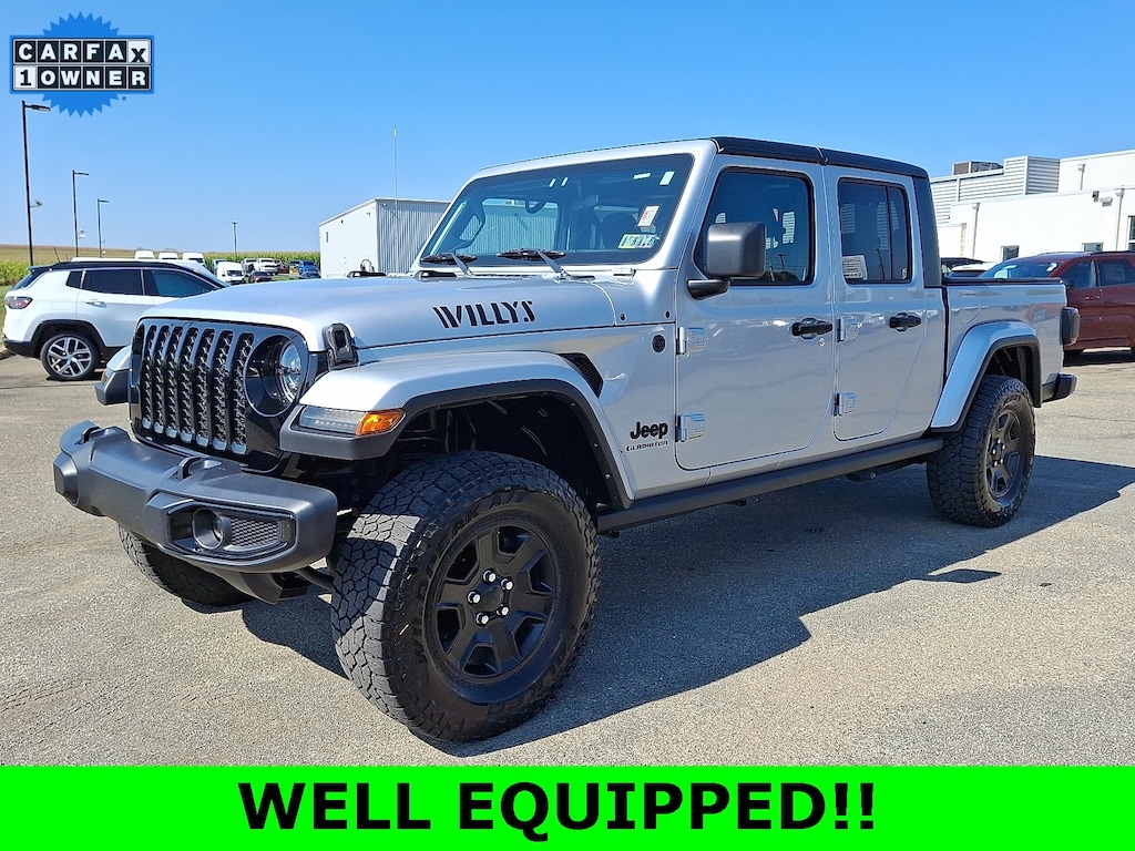 Used 2022 Jeep Gladiator Willys 4x4 Crew Cab