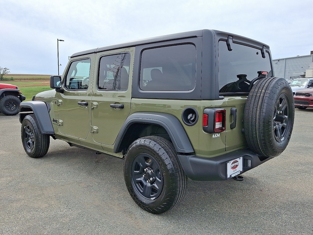 New 2025 Jeep Wrangler 4-Door Sport 4x4 Sport Utility