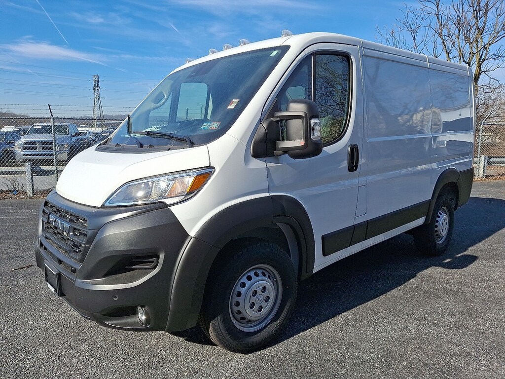 New 2025 Ram Promaster 1500 Cargo Van Tradesman Low Roof 118 WB w/Pass Seat Cargo Van