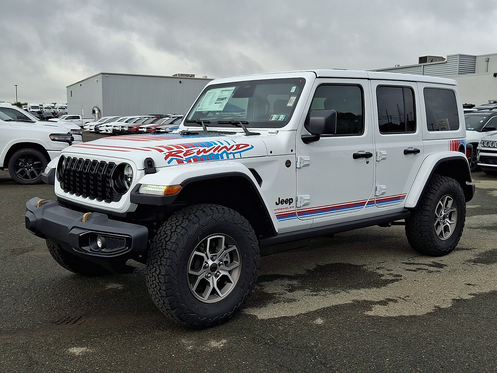 New 2027 Jeep Wrangler 4-DOOR REWIND Sport Utility