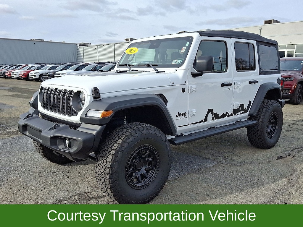 New 2025 Jeep Wrangler 4-DOOR SPORT Sport Utility