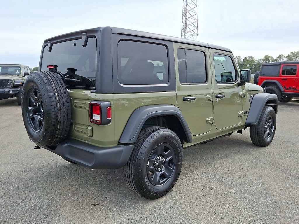 New 2025 Jeep Wrangler 4-Door Sport 4x4 Sport Utility