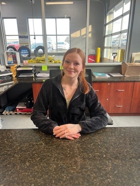 Staff member Maddi Groff from 58db640f3ec8