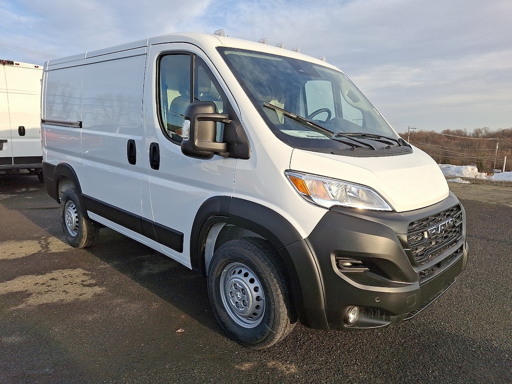 New 2025 Ram Promaster 1500 Cargo Van Tradesman Low Roof 118 WB w/Pass Seat Cargo Van