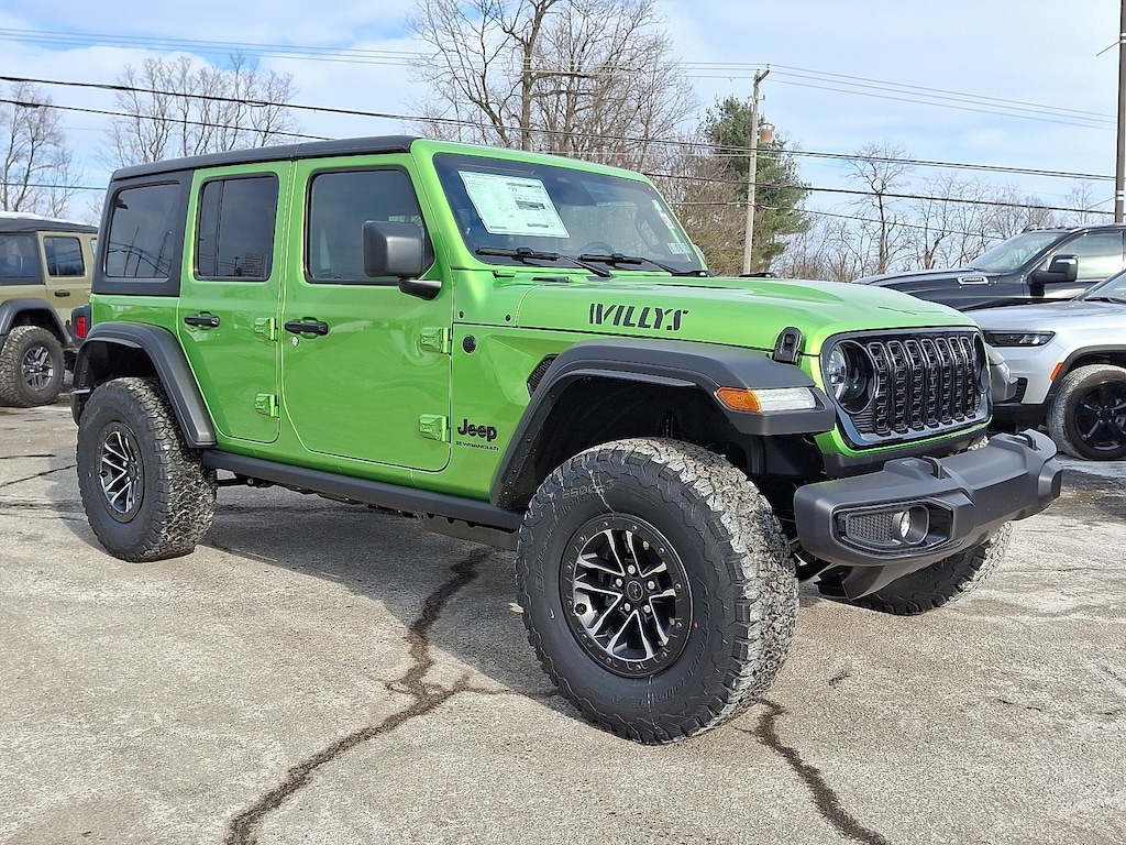 New 2026 Jeep Wrangler 4-Door Willys 4x4 Sport Utility