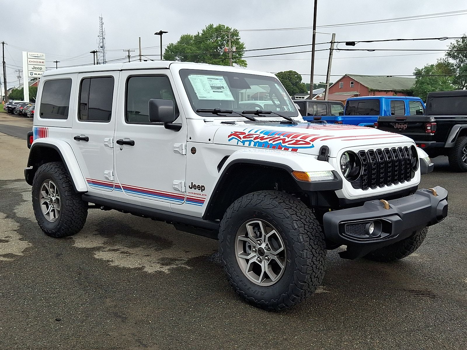 New 2027 Jeep Wrangler 4-DOOR REWIND Sport Utility