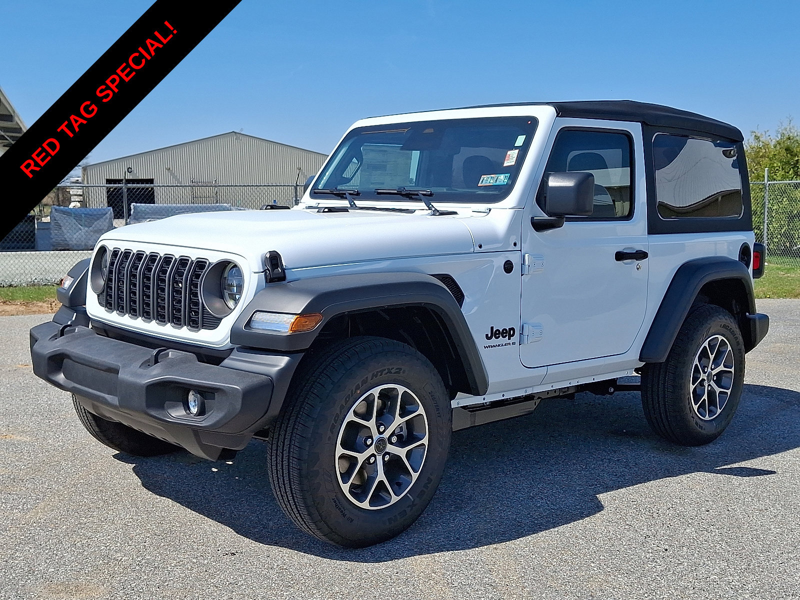New 2026 Jeep Wrangler 2-Door Sport S 4x4 Sport Utility