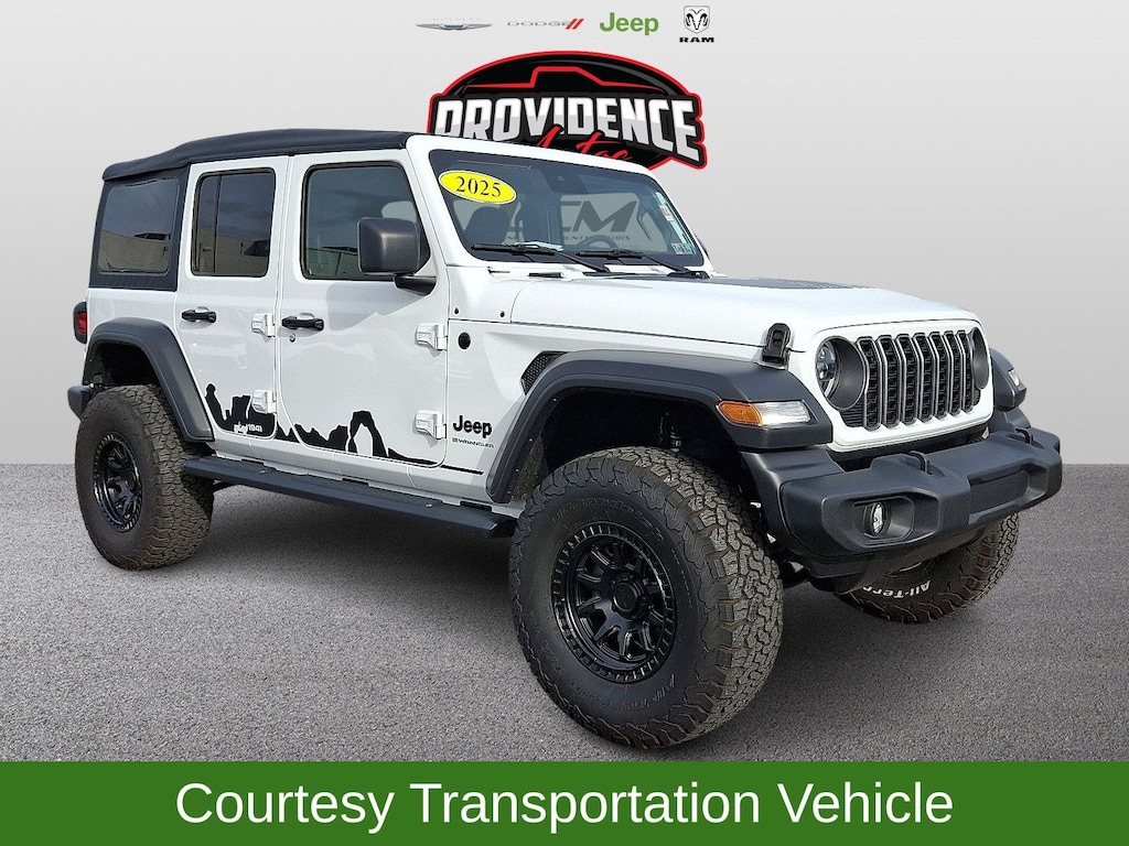 New 2025 Jeep Wrangler 4-DOOR SPORT Sport Utility