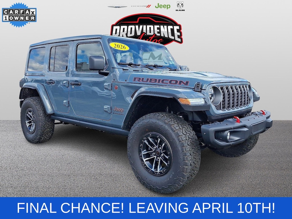 Used 2026 Jeep Wrangler 4-Door Recon 4x4 Sport Utility